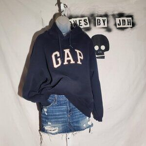 GAP Dark Navy Blue Logo Hoodie